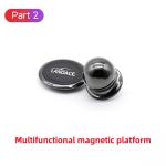 Hard anodizing surface universal car magnet mobile phone holder set for Jeep