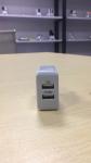 DUAL USB 2.4A EUR PLUG TRAVEL CHARGER WITH CE ROHS FACTORY PRICE