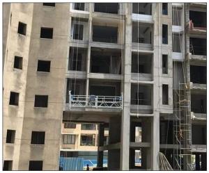 Wholesale Indonesia 6 meters 630kg ZLP630 temporary suspended platform gondola for BMU from china suppliers