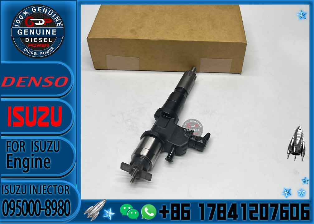 Common Rail Injector High Quality fuel injector 095000-8980 095000-8981 095000-8982 8-98167556-2 for ISUZU 6WG1 Engine