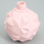 Pink Perfume 75mm 120ml Plastic Cosmetic Lotion Bottle