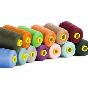 Wholesale China Manufacturer Price Color 100% Polyester Sewing Thread 20/2 30/2 40/2 5000 Yards from china suppliers