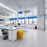 Shopping Mall Cleanroom PVC Flooring Indoor Plastic Flooring Antistatic For
