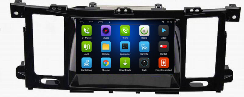 Ouchuangbo car dvd audio stereo android 8.1 for Nissan Patrol 2015 support gps navigation BT wifi