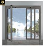 Butt Hinge PT External Aluminium Sliding Doors Aluminium Glass Doors 1.2m