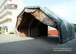 Military Aircraft Hangar Tent Structure with Aluminum Frame and Green PVC