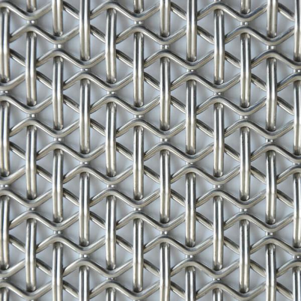 1.2m 1m Architectural Metal Mesh Powder Coated Corrosion Resistance