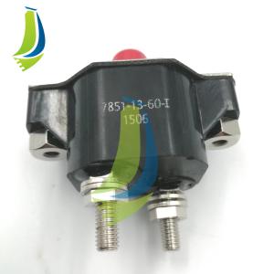 Wholesale 7851-13-60-I Circuit Breaker For DH210-5 DH215-7 Excavator Parts from china suppliers