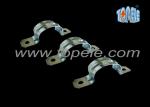 Electrical Metallic Two Hole EMT Conduit Fittings Strap 0.5 Inch - 4 Inch