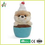 8 Inches Stuffed Baby Animal Plush Toys Stretch Fabric Digital Hot Printing