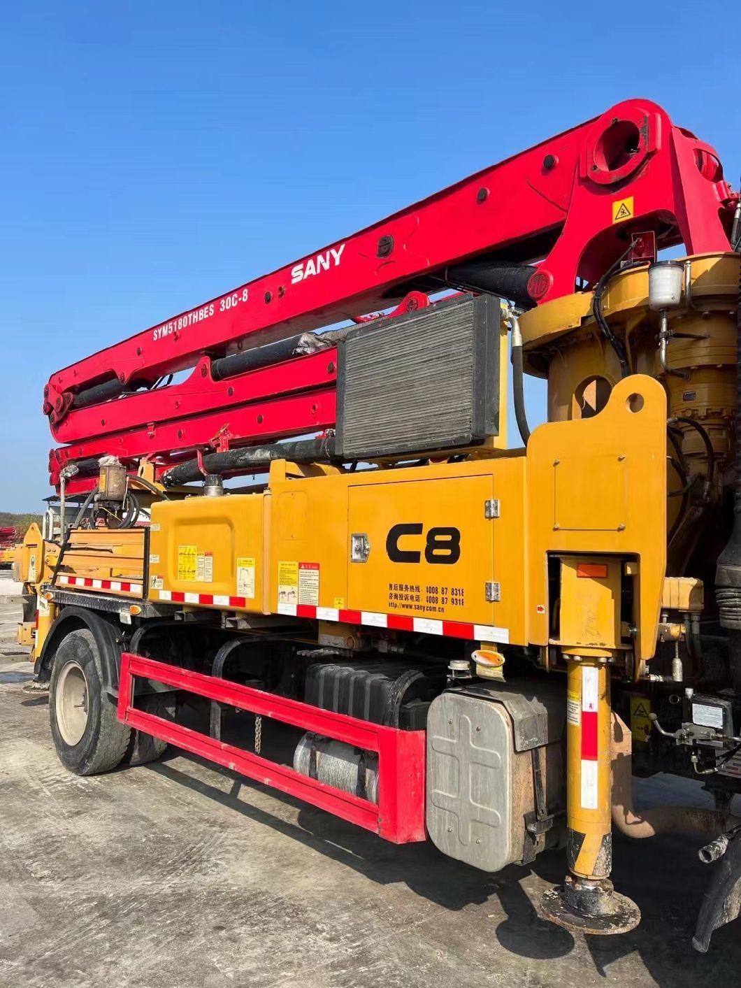 21 Sy 30 Meters High Quality Pump Truck for Sale