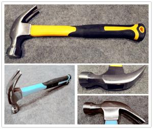 Wholesale Claw Hammer(XL0014-2), polishing surface, color rubber handle, durable quality and good price hand tools from china suppliers