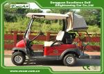 EXCAR 3.7KM 48 Volt Electric Golf Car 2 Seater With Rain Cover Custom