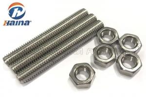 Wholesale A4 50 A4 70 A4 80 316L 304 Stainless Steel Fully Threaded Rod Stud Bar from china suppliers