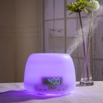 400ml Electric Cool Mist Essential Oil Diffuser Alarm Clock