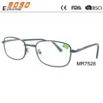 Classic culling fashion metal reading glasses , Power rang : 1.00 to 4.00D.