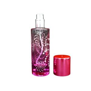 Wholesale perfume spray bottle screw glass bottles black blue red pink green cap plastic and metal from china suppliers