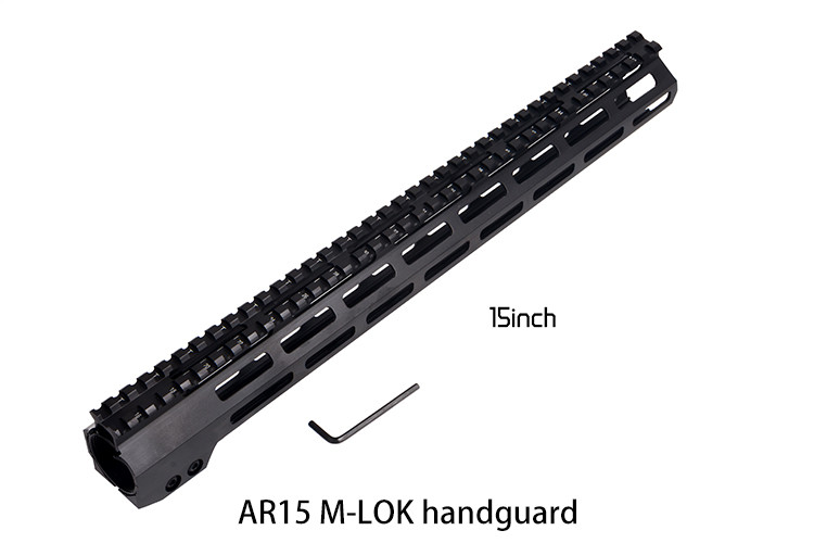ANS Riflescopes Hunting Scope Optics 15" M Lok Handguard Picatinny Rail System