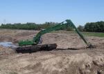 Heavy Equipment Excavator , 32 ton 0.8 CBM Bucket Hydraulic Amphibious Dredge