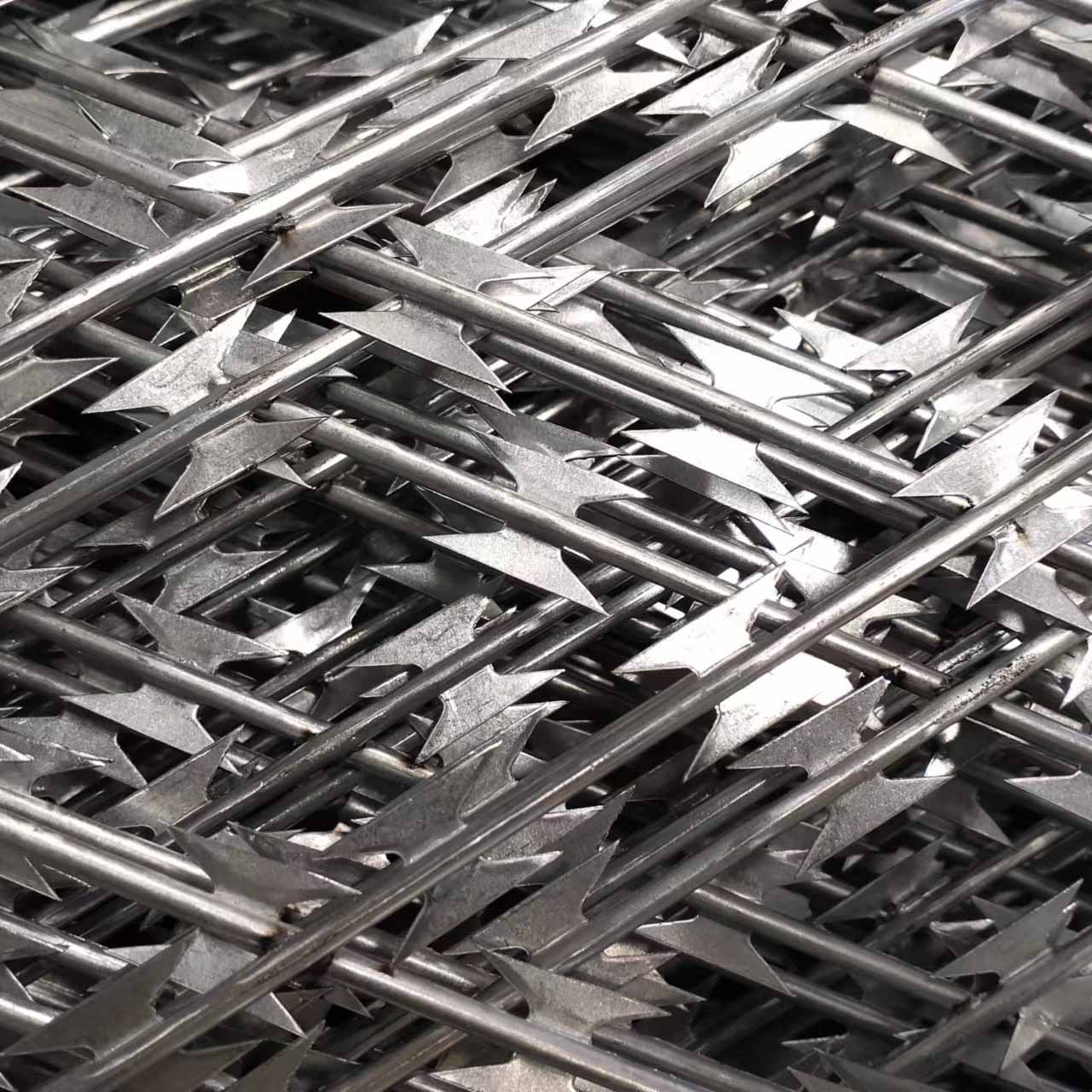 welded razor wire mesh