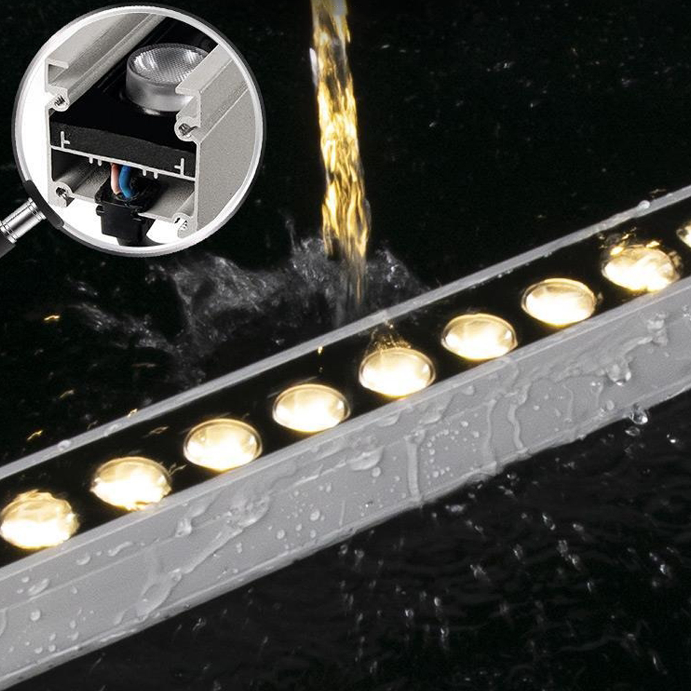 Dmx512 Architectural Wall Wash Lights Outdoor Working Light DC12V 36W RGB