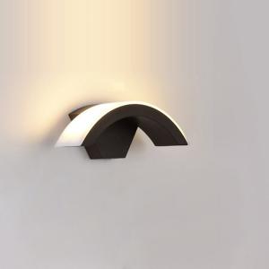 Wholesale Waterproof IP65 door 12W exterior wall lighting fitting outside bounding wall lamp light fixtures for villa from china suppliers