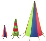 Waterproof Fabric 1200mm Collapsible Traffic Cone