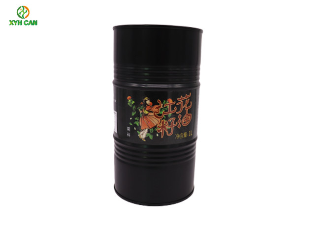Durable Square Tin Can Food Packaging For Canning Olive Oil 0.5L-18L