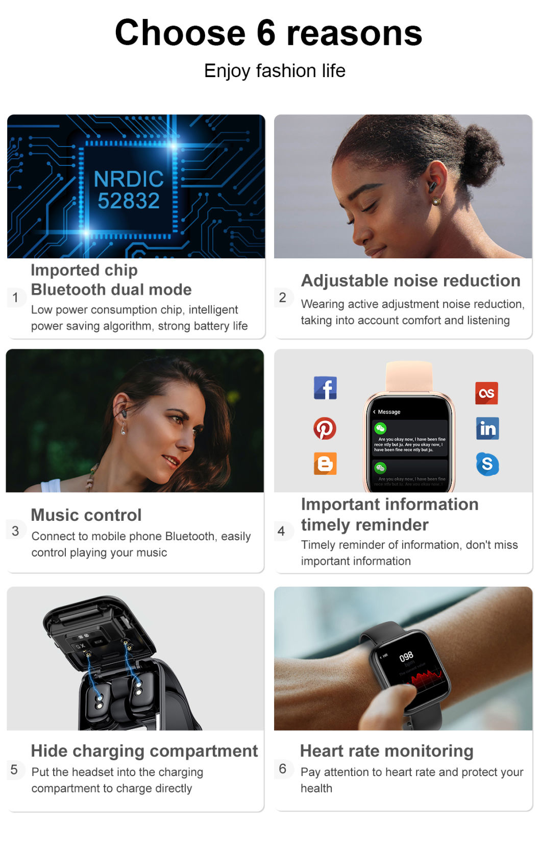 Programmable Wearable Health Monitoring X5 Lemfo Lem-D Heath-Fitness Smartwatch Smart Watch Earbuds 2 in 1 Bracelet Earphones