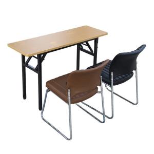 Wholesale Wood Style PANEL Folding Desk and Chairs for Office Furniture Modern Conference Table from china suppliers