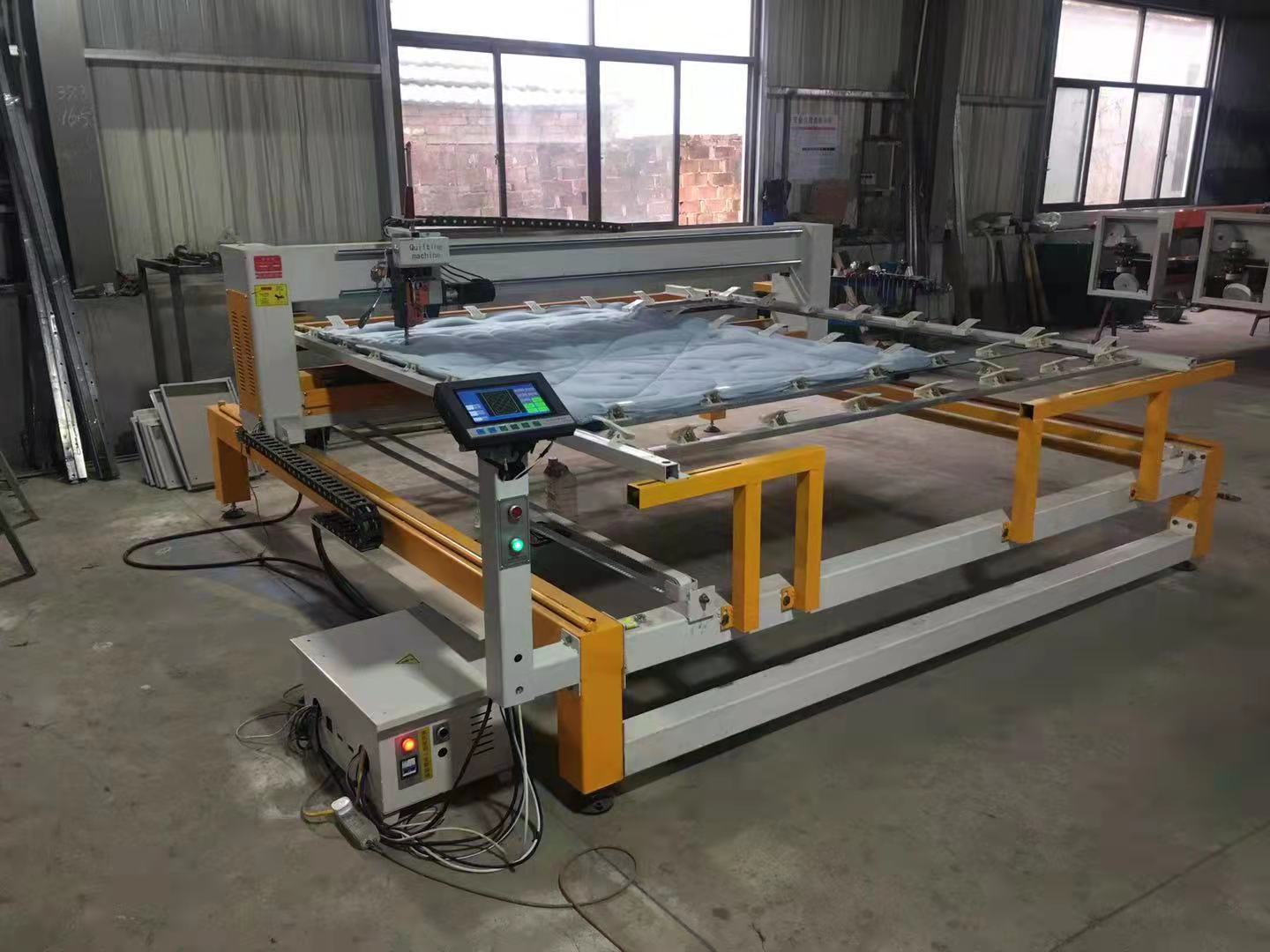 computerized high speed single needle quilting machine single head continllous quilting machine