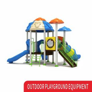 Wholesale EN71 Kids Outdoor Playground Plastic Slides Galvanized Pipe from china suppliers