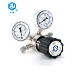 Chemical Lab Stainless Steel Pressure Regulator Panel Mounting Gas Laser
