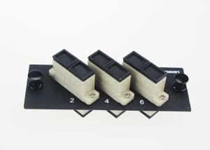 Wholesale 3 Ports Fiber Optic Cable Assembly Fiber Optic Adapter / Patch Panel For SC Adapter from china suppliers