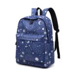 Waterproof Nylon Backpack Men's Clear Sweet Print Student Schoolbag Women's
