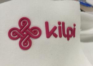 Wholesale Cotton Thread Brocade Woven Clothing Labels Beige Background High Density from china suppliers