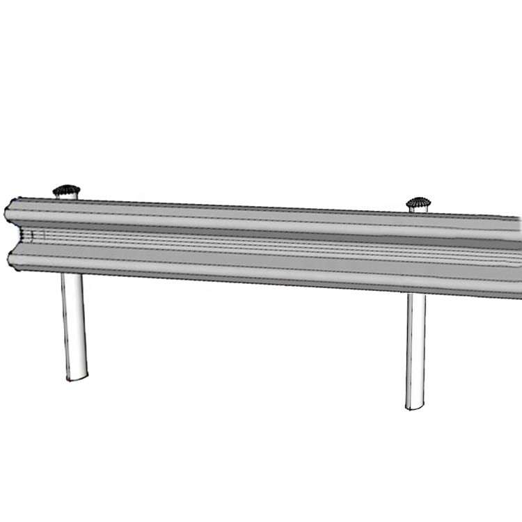 Corrugated Sheet Steel Beams 914mm Highway Guardrail Forming Machine Chain Drive