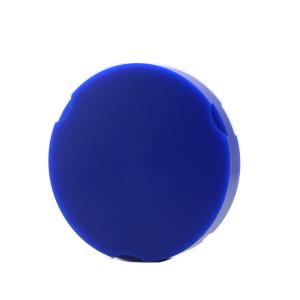 Wholesale 95mm Round Dental Wax Block Blue Open System With Step Casting from china suppliers