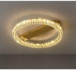 Luxury Ring Ceiling Lamp Modern Bedroom Living Room Crystal Ceiling Lamp(WH-CA