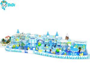 Wholesale Snow Themed Kids Indoor Parks Slide Indoor Amusement Equipment OEM from china suppliers
