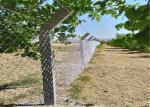 3.5mm High Tensile 10m Pvc Coated Chain Link Fence