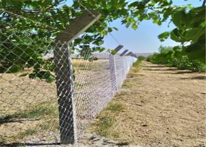 Wholesale 3.5mm High Tensile 10m Pvc Coated Chain Link Fence from china suppliers