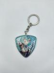 Pokemon Zinc Alloy Keychain , Diecasting Custom Hard Enamel Keychain
