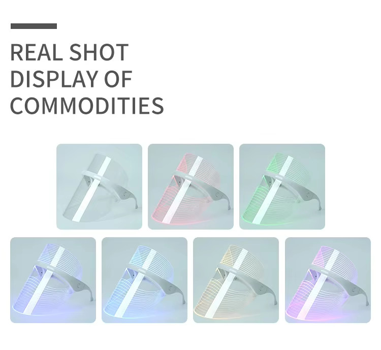 Multifunctional Skin Care Instrument with Hot and Cold Color Light Rejuvenation EM Microcurrent Voltage 5V-1