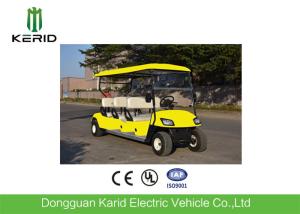 Wholesale 48V Multi Passenger Electric Golf Buggy , 8 Person Golf Cart With LED Headlight from china suppliers