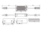 2500V AC Inuslation Outdoor Anti Reverse PV Branch Connectors, anti-UV 55A MC4