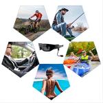 Trail Running Marathon G4F 1080P Bluetooth Sunglasses Camera With Music, Phone
