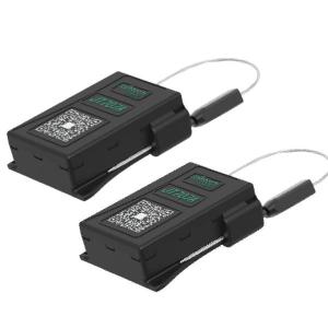 Wholesale Rope Cut GPS Tracking Padlock Black 1500mAh Rechargeable Li Ion Battery from china suppliers