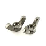 M4 Carbon Steel Zinc Plated Butterfly Wing Nut for Heavy Industry at M1-M16 Size
