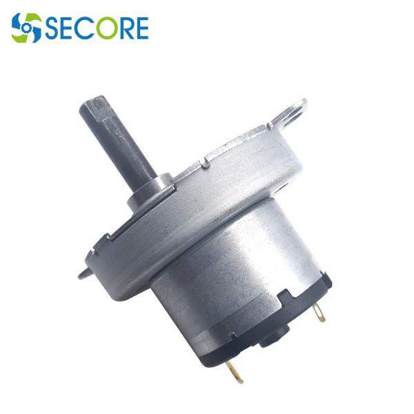 9V 12V DC 520 Motor With Flat Gearbox, 5rpm 10kg High Torque Motor For Wash